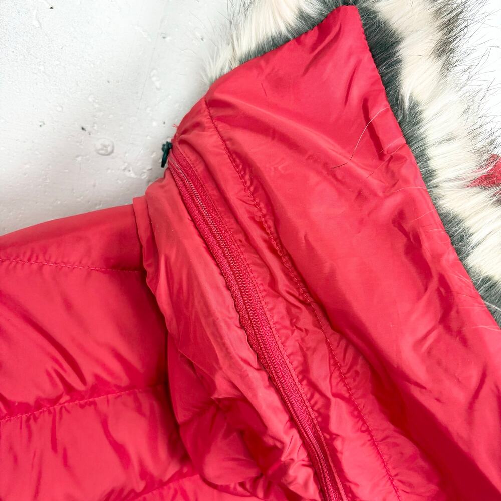 The North Face Womens Gotham Jacket II Goose Down Insulated Red Size Medium - Picture 16 of 16